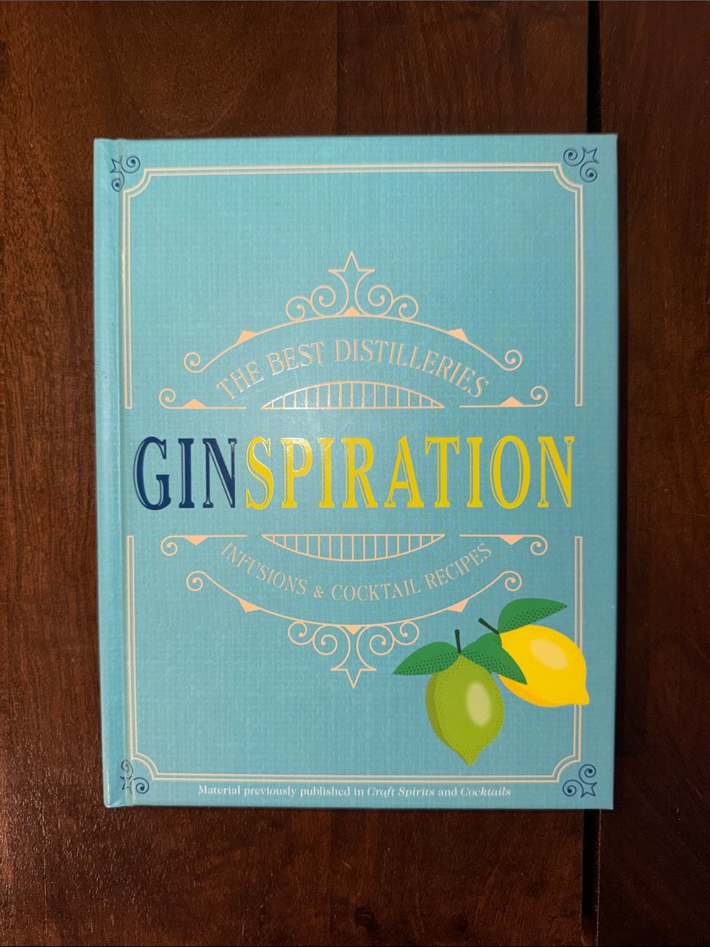 Ginspiration Blue Cocktail Recipe Book